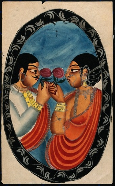 Unknown Artist - Lovers, India, 19th Century